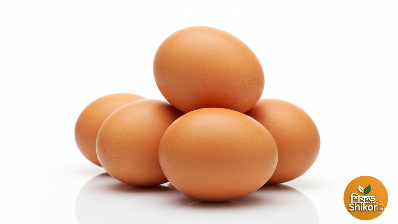 Egg/ডিম (8 পিস) -ফ্রেশ লাল ডিম আপনার প্রতিদিনের পুষ্টির উৎস - Image 2