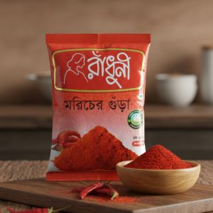 রাধুনী মরিচের গুঁড়া (Radhuni Chilli Powder) - 500g | খাঁটি ঝাল ও ন্যাচারাল রঙ