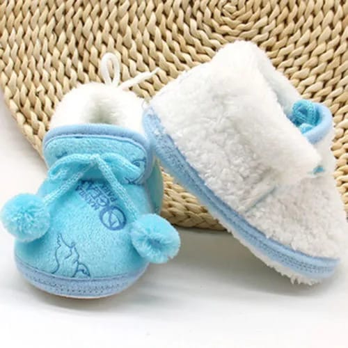 নবজাতকের জন্য নরম ও উষ্ণ স্নো শু (০-১৫ মাস)New Born Soft Keep Warm Snow Shoes Baby - Image 8
