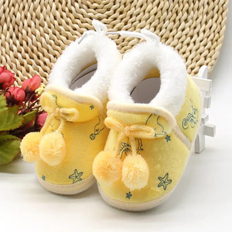 নবজাতকের জন্য নরম ও উষ্ণ স্নো শু (০-১৫ মাস)New Born Soft Keep Warm Snow Shoes Baby - Image 7