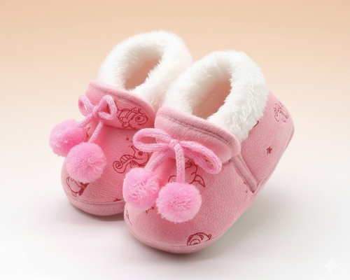 নবজাতকের জন্য নরম ও উষ্ণ স্নো শু (০-১৫ মাস)New Born Soft Keep Warm Snow Shoes Baby