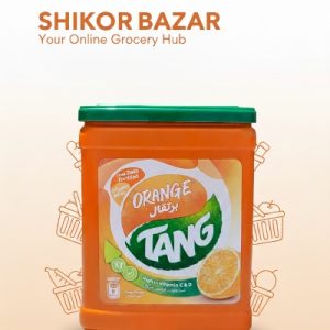 ট্যাং অরেঞ্জ ফ্লেভারড ইনস্ট্যান্ট ড্রিংক ২ কেজি Tang (Bahrain) - High in Vitamin C & D for Instant Refreshment