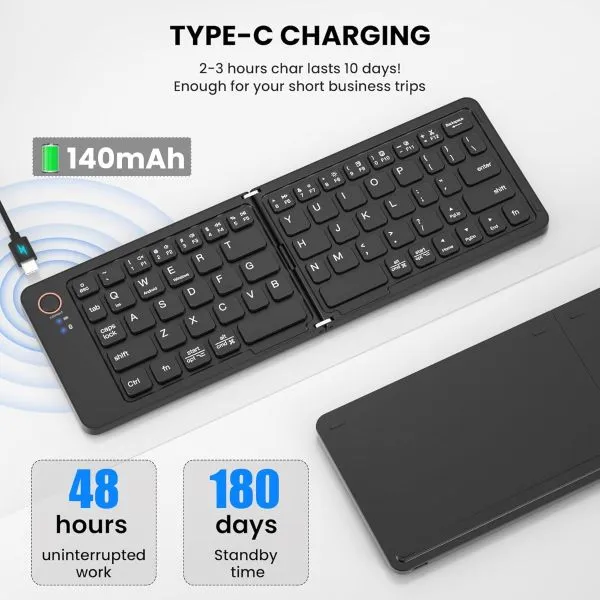 Folding Pocket Keyboard - Image 3