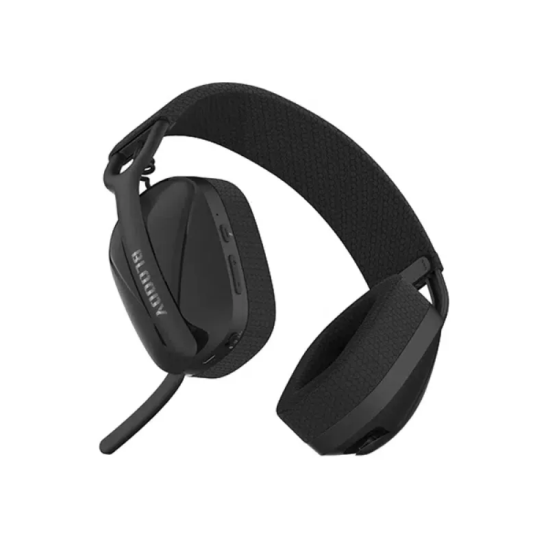 A4tech Bloody GR280 Bluetooth Wireless & Wired Noise Cancelling Gaming Headphone - Black - Image 2