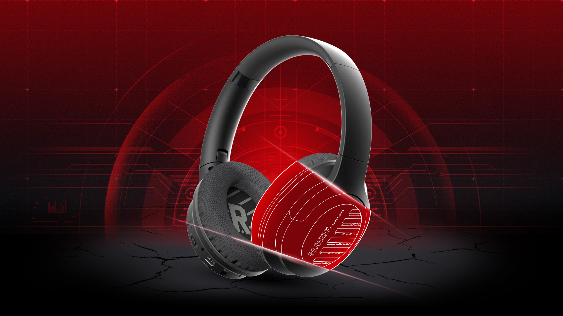 A4TECH Bloody MH360 Wireless Gaming Headset Shikorbazar - Image 6